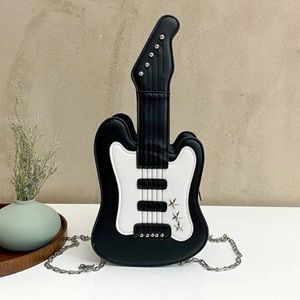 Brand New Black Guitar Purse